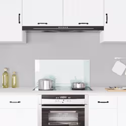 VidaXL 249454 tagliere da cucina Vetro temperato Bianco - Vista aggiuntiva 2