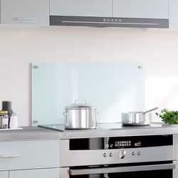 Paraschizzi per Cucina Bianco 90x50 cm in Vetro Temperatocod mxl 73096 - Vista aggiuntiva 2
