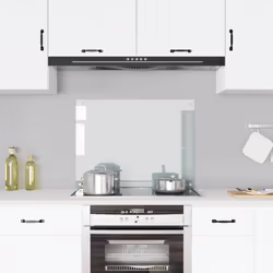 Realizzata in vetro temperato, questo alzatina da cucina fungerà da affidabile paraspruzzi e sarà un'aggiunta pratica e decor ...