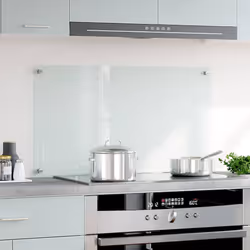Paraschizzi per Cucina Trasparente 90x50 cm in Vetro Temperatocod mxl 97004 - Vista aggiuntiva 2