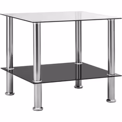 Questo tavolino presenta un design semplice ed elegante e si adatta a qualsiasi arredamento. Questo tavolino ha il piano in v ...