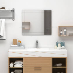 Specchio da Parete 60x40 cm in Vetro Vidaxl 75800