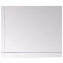 vidaXL Specchio da Parete 80x60 cm in Vetro - Vista aggiuntiva 2
