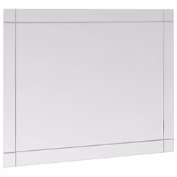 vidaXL Specchio da Parete 80x60 cm in Vetro - Vista aggiuntiva 3