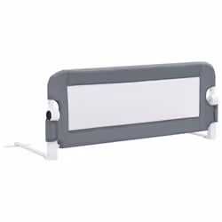 Sponde Letto di Sicurezza Bambini Grigio 102x42cm Poliesterecod mxl 127021 - Vista aggiuntiva 2