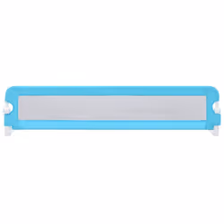 vidaXL Sponde Letto di Sicurezza per Bambini Blu 180x42cm Poliestere - Vista aggiuntiva 3