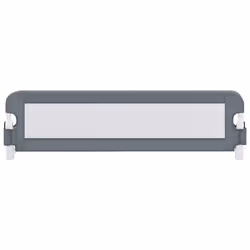 Sponde Letto di Sicurezza Bambini Grigio 120x42cm Poliesterecod mxl 78986