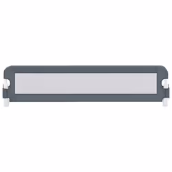 Sponde Letto di Sicurezza Bambini Grigio 180x42cm Poliesterecod mxl 97005 - Vista aggiuntiva 3