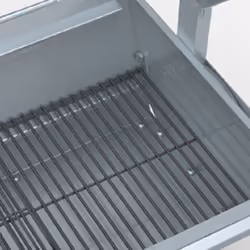 VidaXL 250028 barbecue per l'aperto e bistecchiera Carrello Carbone (combustibile) Argento - Vista aggiuntiva 4