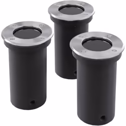 Questo set di 3 luci da terra integrate è l'ideale per arredare giardino, cortile, paesaggio, ecc. Il set di luci da terra è  ...