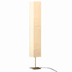 Lampada a Piantana con Supporto in Acciaio 170 cm Beigecod mxl 120908 - Vista aggiuntiva 2