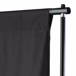 Fondale in Cotone Nero 600x300 cm cod mxl 96962 - Vista aggiuntiva 3