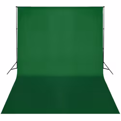 Sistema Portafondali con Fondale Verde 300 x 300 cmcod mxl 87814