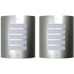 Appliquè moderni in acciaio inox per esterni ed interni, 2 Vidaxl 684252