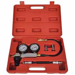 Questo set di rivelatori di perdite per cilindri diagnostica rapidamente problemi interni del motore, come anelli difettosi,  ...