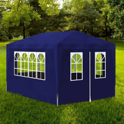 Tenda per Feste 3x4 m Blu Vidaxl 78696