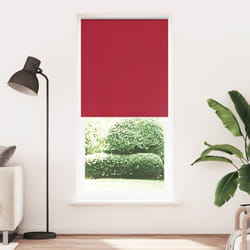 vidaXL Tenda a Rullo Oscurante 80 x 230 cm Rosso