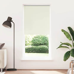 Vidaxl - Tenda a Rullo, Avvolgibile Porta Finestra giorno e notte Oscurante 120 x 230 cm Bianco Avorio 72392