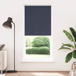 Vidaxl - Tenda a Rullo, Avvolgibile Porta Finestra giorno e notte Oscurante 120 x 230 cm Blu Marino 40782