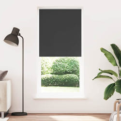 Vidaxl - Tenda a Rullo, Avvolgibile Porta Finestra giorno e notte Oscurante 120 x 230 cm Nera 81718
