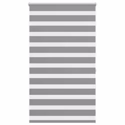 vidaXL Tenda a rullo oscurante zebra 80x175cm grigia - Vista aggiuntiva 2