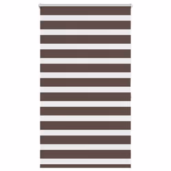 vidaXL Tenda Oscurante a Zebra 100 x 175 cm Caffè - Vista aggiuntiva 2