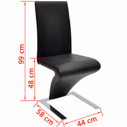 VidaXL 160563 sedia da ristorante e da sala da pranzo - Vista aggiuntiva 6