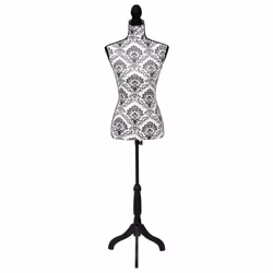 Busto Sartoriale Donna Bianco e Nerocod mxl 127706 - Vista aggiuntiva 2