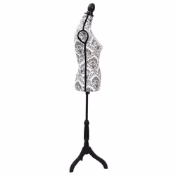Busto Sartoriale Donna Bianco e Nerocod mxl 127706 - Vista aggiuntiva 3