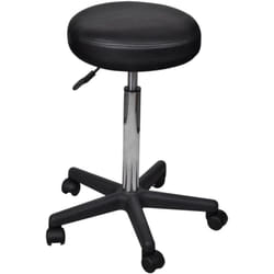 Vidaxl - Sgabello da Ufficio Nero 68027