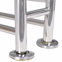 VidaXL 140334 anello e portasciugamano Porta asciugamano Montabile a parete Acciaio inox - Vista aggiuntiva 6