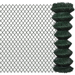 Vidaxl - Recinzione a Rete in Acciaio 1,25x15 m Verde 792015