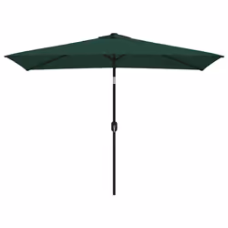 vidaXL Parasole 200 x 300 cm Verde Rettangolare - Vista aggiuntiva 2