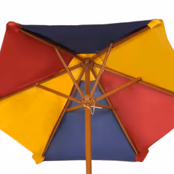 VidaXL 40773 tavolo da esterno Blu, Rosso, Giallo, Verde - Vista aggiuntiva 5