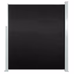 vidaXL Tendalino Laterale per Patio Terrazzo 160 x 300 cm Nero - Vista aggiuntiva 2