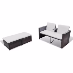 VidaXL 40736 set mobili da esterno - Vista aggiuntiva 5