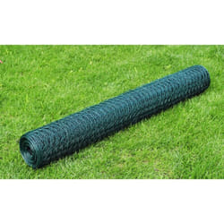 Recinzione in Rete per Pollaio Rivestita in pvc 25x0,75 m Verde Vidaxl 9856