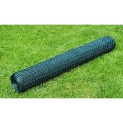 Recinzione in Rete per Pollaio Rivestita in pvc 25x1 m Verde Vidaxl 3738