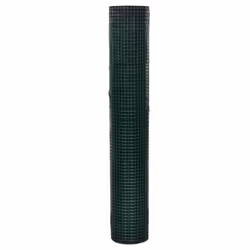 Recinto Pollaio in Rete Zincato Rivestimento PVC 10x1 m Verdecod mxl 116375 - Vista aggiuntiva 2