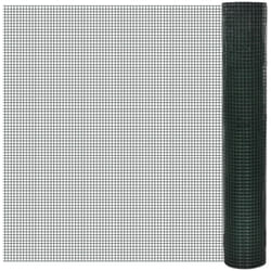 Vidaxl - Recinzione in Rete per Pollaio Rivestita in pvc 10x1 m Verde