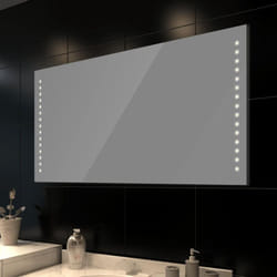 Specchio da bagno 100 x 60 cm( l x h) con luci led Vidaxl 19416