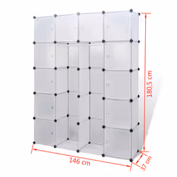 VidaXL 240500 armadio/guardaroba per camera da letto - Vista aggiuntiva 6