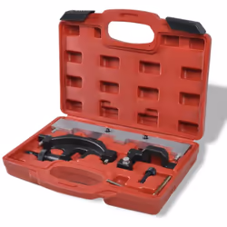 Questo è un kit di attrezzi completo per impostare e regolare la fasatura sui motori a benzina 1.6 BMW N40, N45, N45T e per a ...
