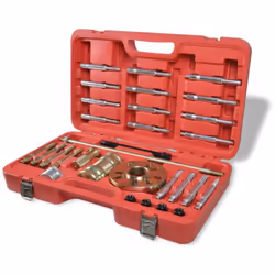 Questo set di estrattori per mozzi ruota è un must per i professionisti in garage o in officina. È perfetto per l'uso profess ...