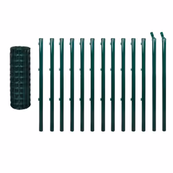 vidaXL Recinzione Europea in Acciaio 25 x 0,8 m Verde - Vista aggiuntiva 2