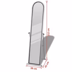 VidaXL 240580 specchio a figura intera e da terra Universale - Vista aggiuntiva 6