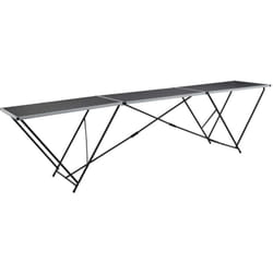 Tavolo Pieghevole per Carta da Parati mdf Alluminio 300x60x78cm Vidaxl 78864