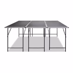 Tavoli da Lavoro Set 3 pz Pieghevoli cod mxl 103005 - Vista aggiuntiva 2