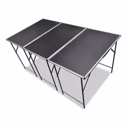 Tavoli da Lavoro Set 3 pz Pieghevoli cod mxl 103005 - Vista aggiuntiva 3