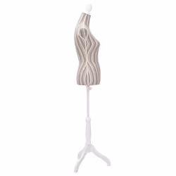Busto Sartoriale Donna Manichino in Tessuto con Striscecod mxl 79707 - Vista aggiuntiva 3